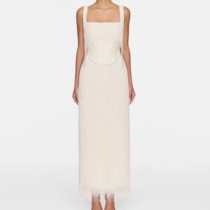 Montsands White Andrea Dress